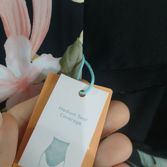 NWT Kona Sol Long Sleeve Tropical One Piece Swimsuit Beach Pool Cruise Summer - Picture 5 of 8